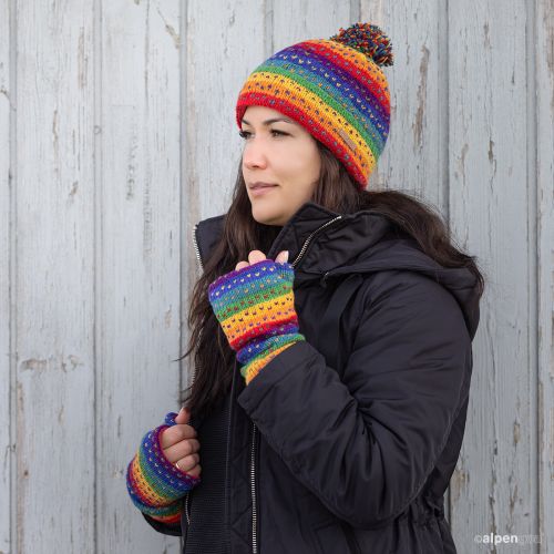 Wollmütze Indrenella Tragebeispiel